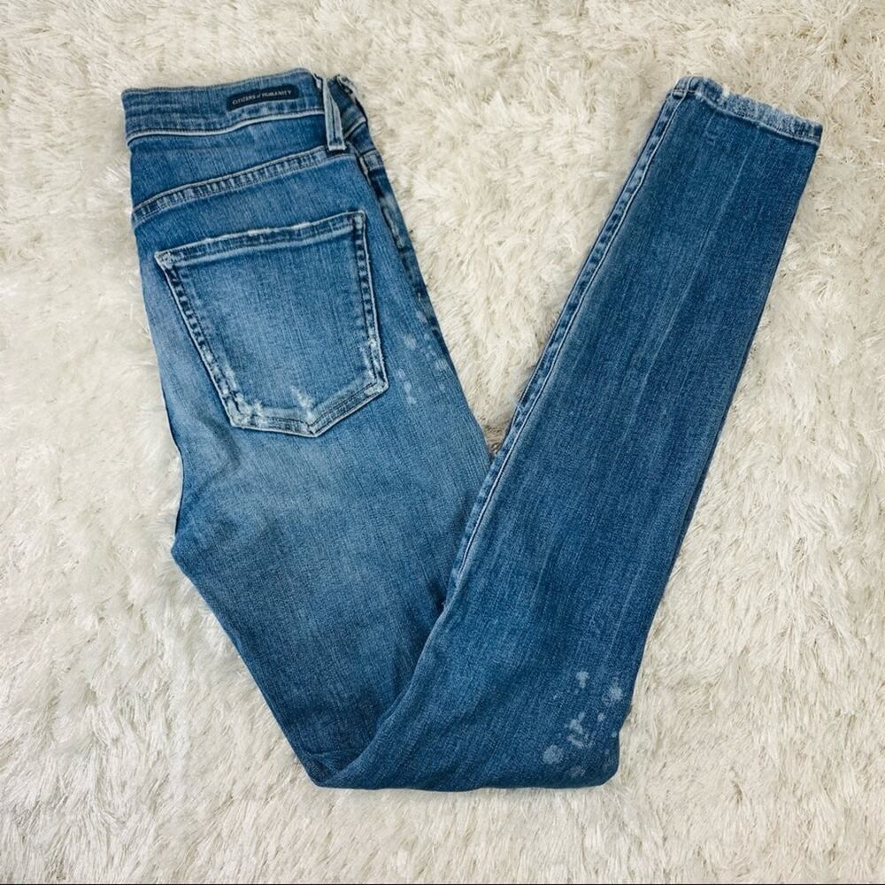 Citizens of Humanity Skinny Rocket High Rise Sz 26